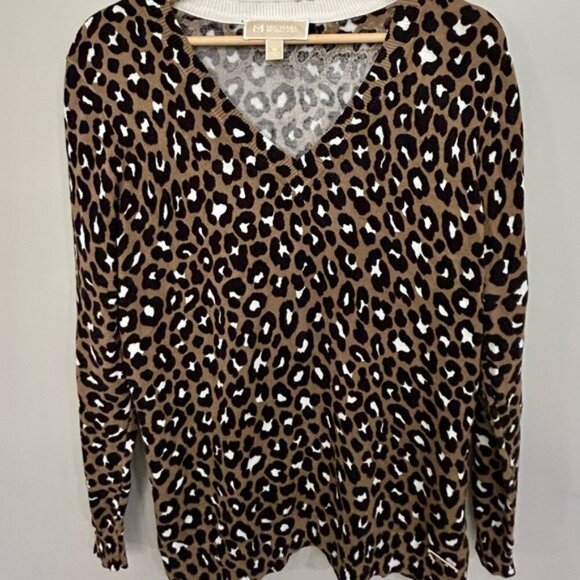 Michael kors v neck lightweight sweater size Medium - Picture 2 of 8